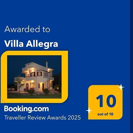 Villa Allegra Korfalonas المظهر الخارجي الصورة